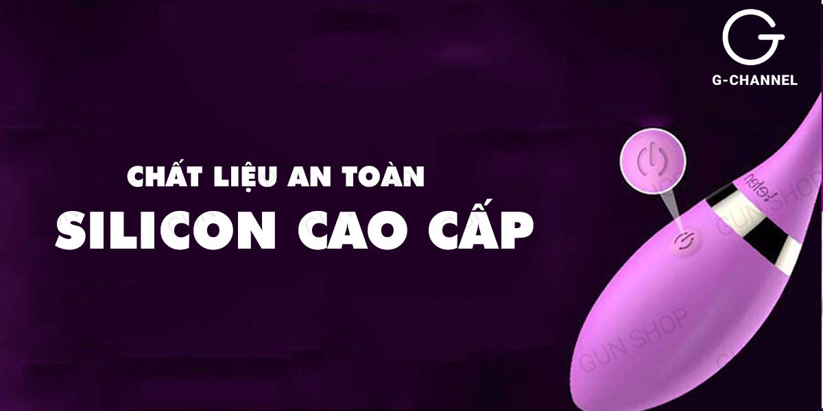 Trứng rung Leten Swan sạc điện không dây cao cấp, siêu bền