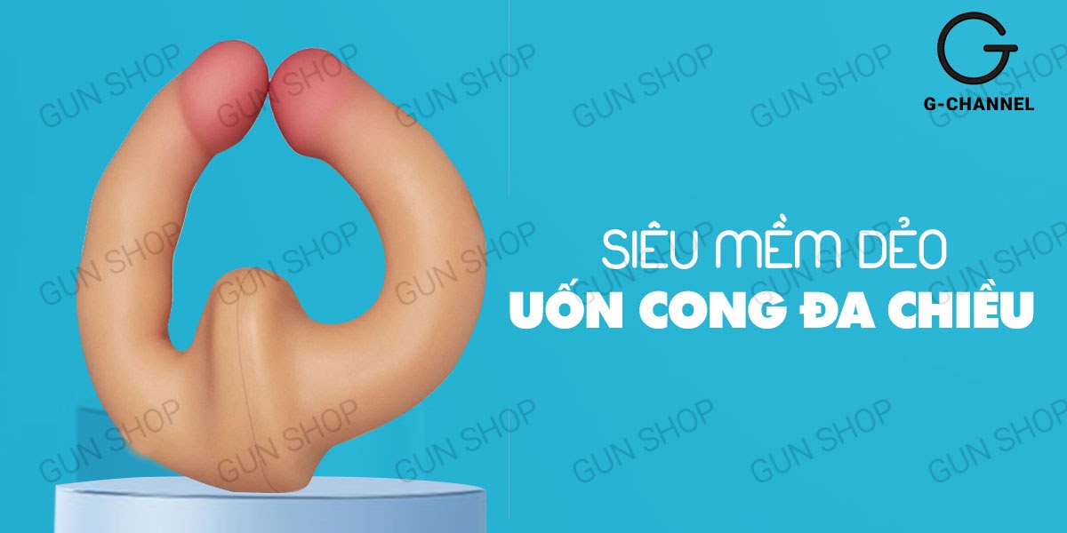 Phân phối Dương vật giả 2 đầu siêu mềm dẻo uốn cong đa chiều - Lovetoy Holy  mới nhất