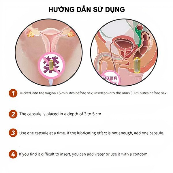 Viên nang bôi trơn hậu môn Phyair Bodyglide dịu nhẹ giảm đau kích thích