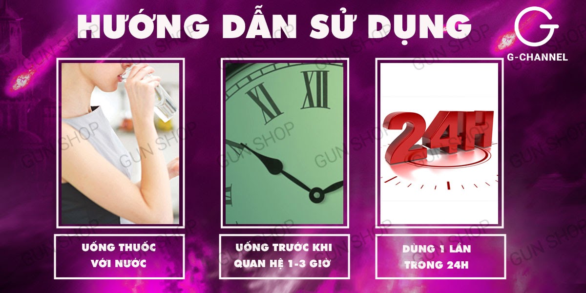 Viên uống Oxetine 30mg Cường Dương - Hộp 4 Viên Chính Hãng