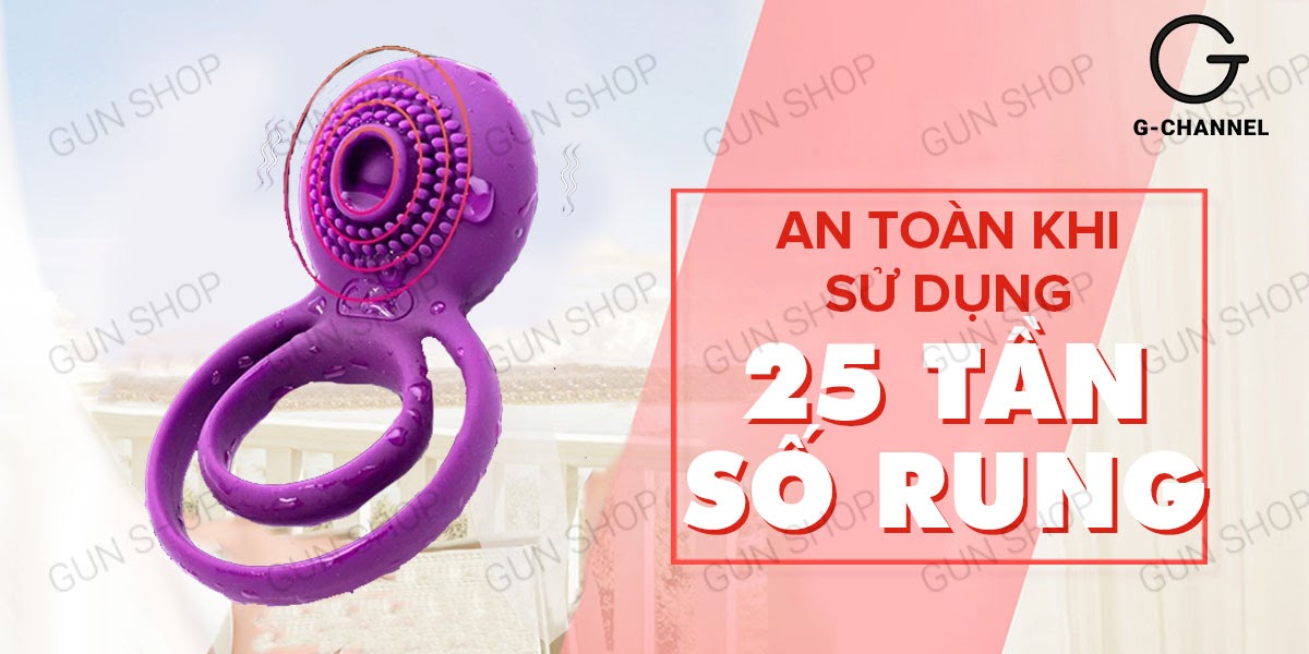 Vòng rung Svakom sạc điện mạnh mẽ tăng hưng phấn lâu dài