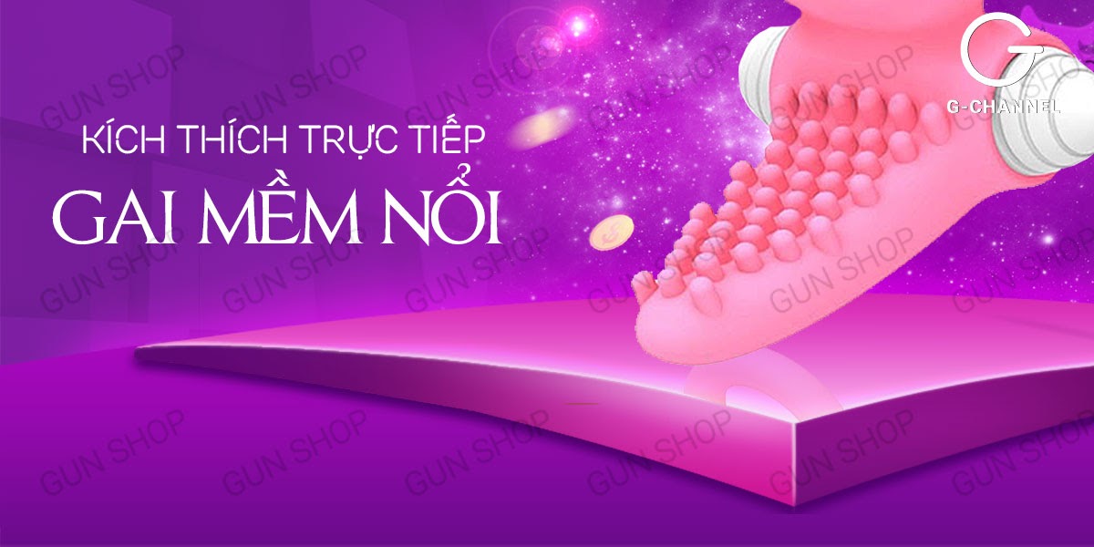 Vòng Rung Gai Nổi Aichao Rung Mạnh Khoái Cảm Cực Đỉnh