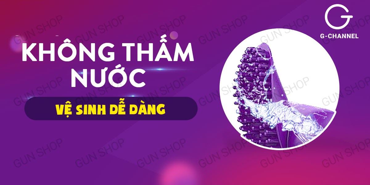 Vòng rung gai lớn tăng khoái cảm sạc điện cao cấp, kích thích mạnh