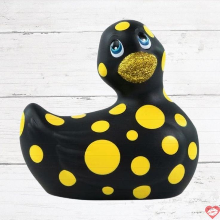 Vịt Duckie Big Teaze 2.0 Rung Vàng Đen Vui Nhộn 