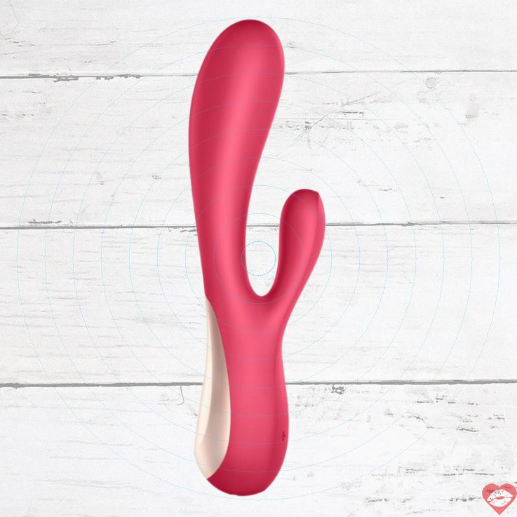 Satisfyer Mono Flex Rabbit Đỏ Linh Hoạt 2 Motor