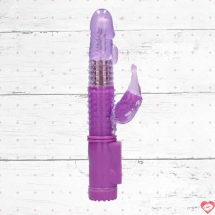 GC Dolphin Tím Xoay Rung Massage Êm Ái 