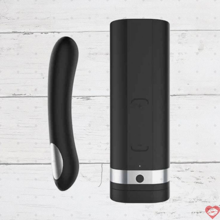 KIIROO Onyx Pearl 2 set xa cách rung app đen