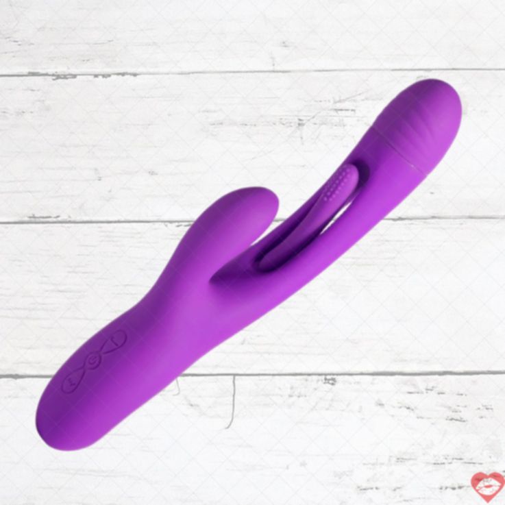 Honey Bora Rabbit Tím G-Spot Thỏ Siêu Thỏa Mãn