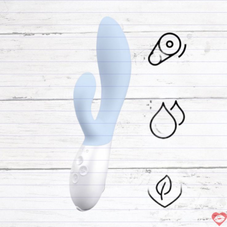 Lelo Ina 3 Massage Gậy Xanh Nhạt Rung Mạnh G Siêu Sướng