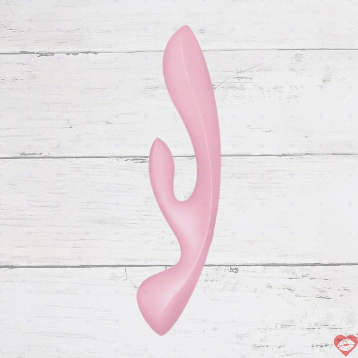 Satisfyer rabbit ba kích thích hồng 23.8cm chống nước