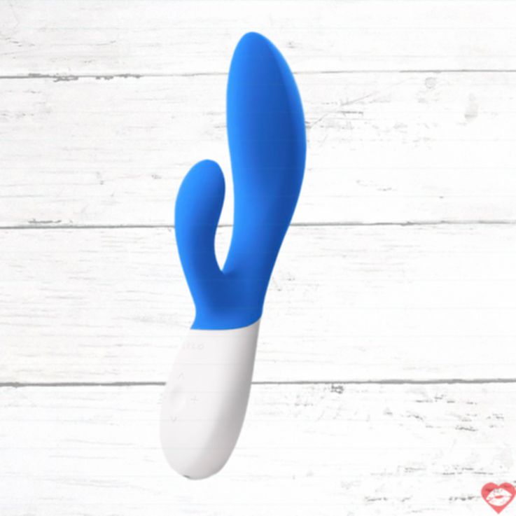 Lelo Ina Wave 2 Rabbit Xanh G-Spot Clit Siêu Sướng 