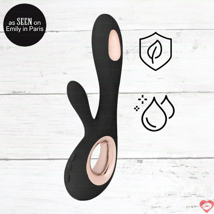 Lelo Soraya Wave G-Spot Clit Đen Cao Cấp