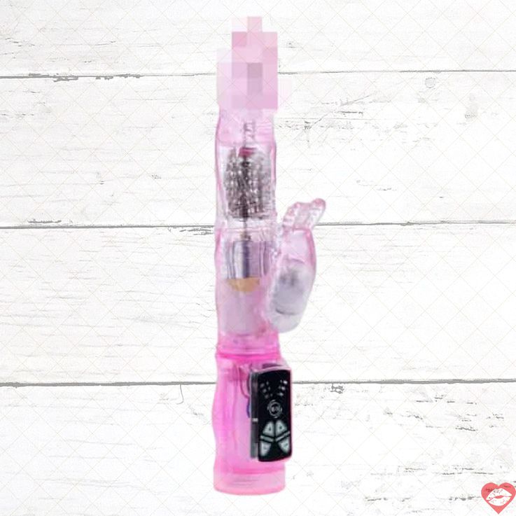 Vibro Baile Lover Rotary Clit Hồng Quay