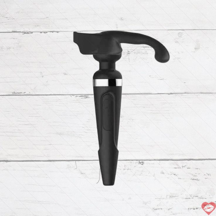 Lovense Domi Nam Đầu Silicone Đen 18cm