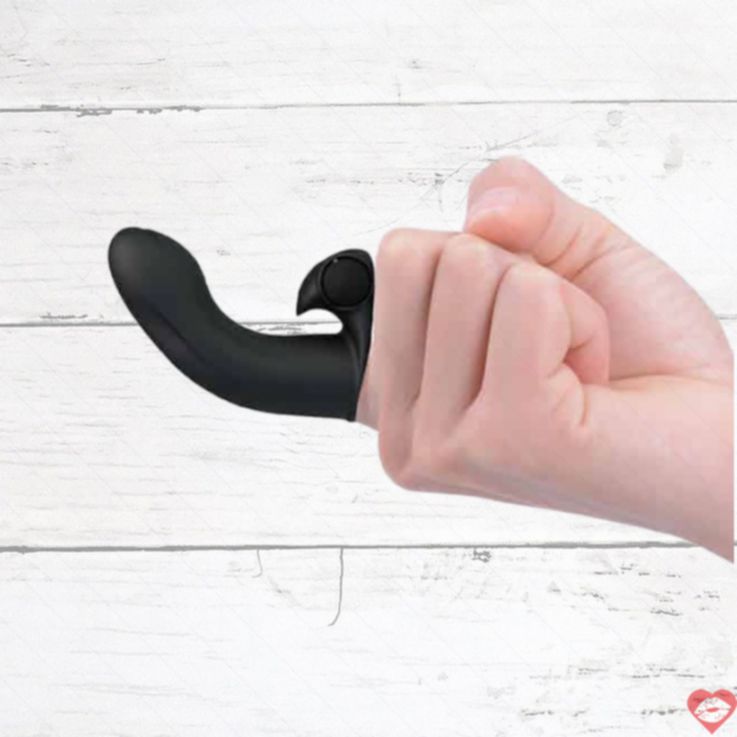 PrettyLove Adonis Finger Rung Đen Siêu Nhạy Cảm