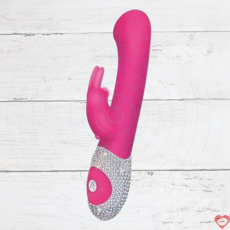 Rabbit Company G-Spot Crystal Raspberry Rung Sắc