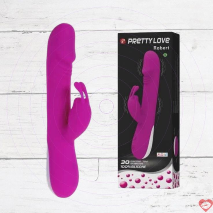 Pretty Love Robert Rung Thỏ Tím Kích Thích Lồn