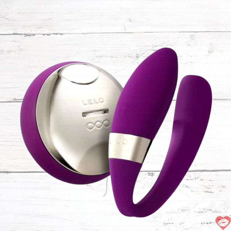 Lelo Tiani 2 Tím Remote Cặp Đôi 8 Chế Độ Thăng Hoa