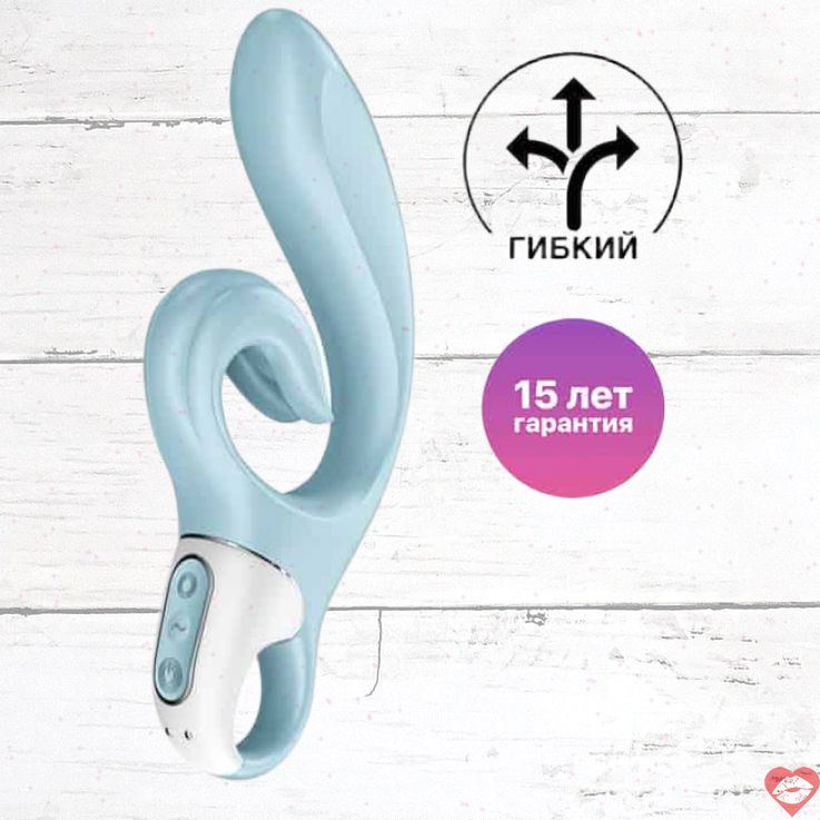 Satisfyer Love Me Rabbit Xanh 22cm Siêu Rung