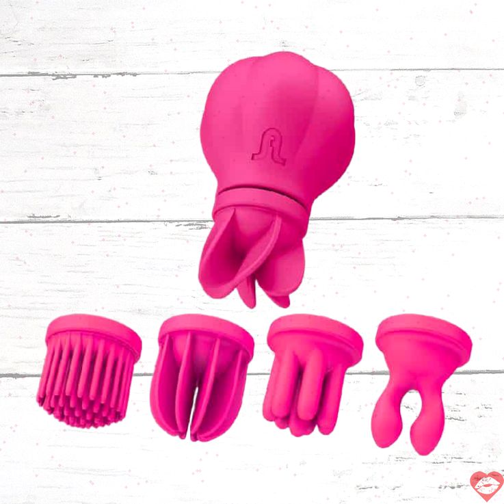 Adrien Lastic Caress Kích Thích Âm Vật 5 Đầu Hồng Xinh