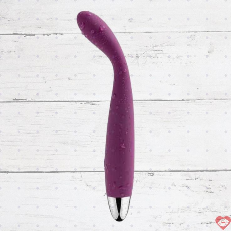 Vibrator G-spot Svakom Coco tím đầu uốn 18cm nhỏ gọn mạnh