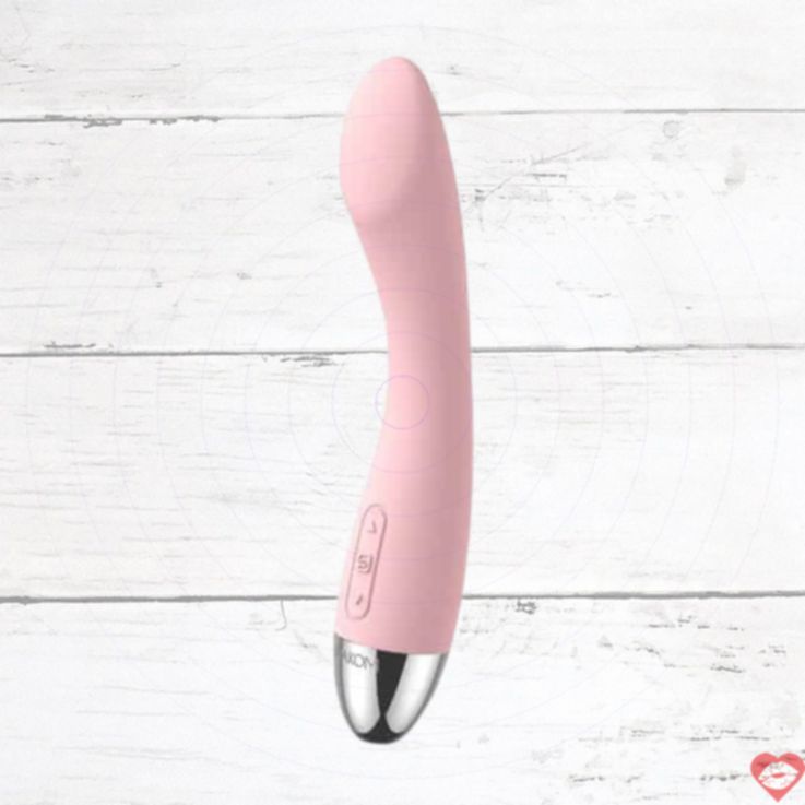 Viibrator G-Spot Svakom Amy Hồng Silicon 17cm Mạnh Mẽ