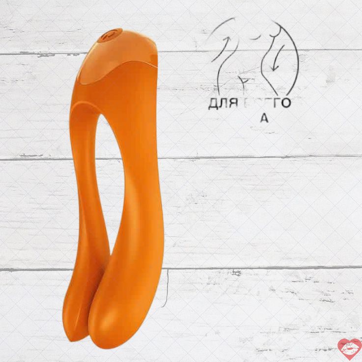 Mini vibrator Satisfyer Candy Cane cam ngón tay đa năng