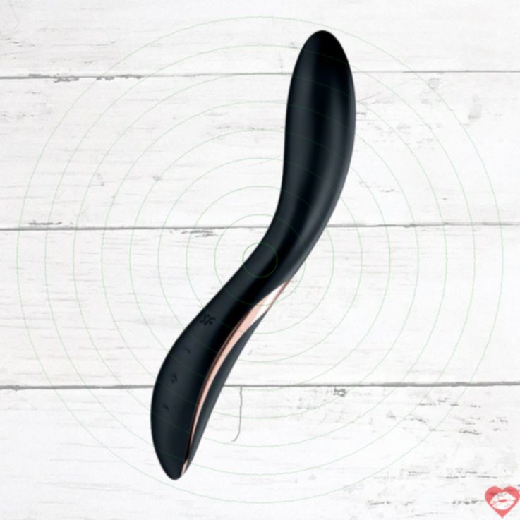 Satisfyer Rolling G-Spot Nâu Đen 22cm Siêu Cực