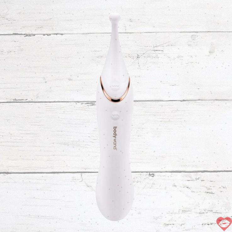 Bodywand Dual Stim Vario Trắng Đầu Đôi Rung Mạnh Mỹ Siêu Đỉnh