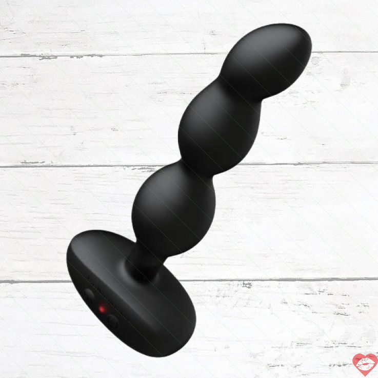 Lovense Ridge Hạt Rung Đít Đen 3.4cm App Điều Khiển