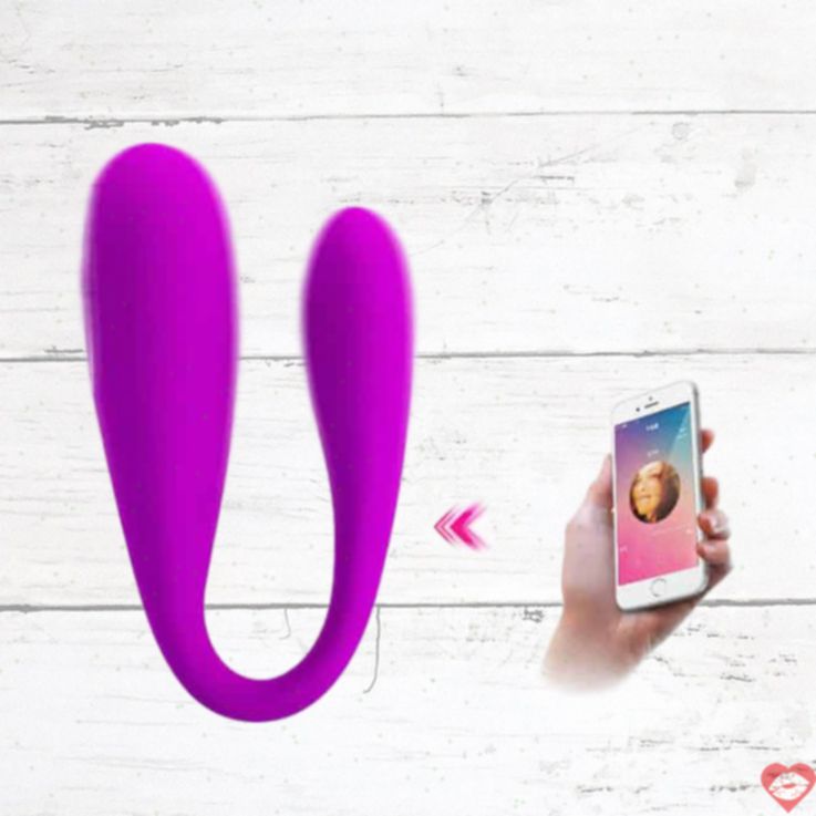 Pretty Love August Fuksia Điều Khiển App Cặp Đôi