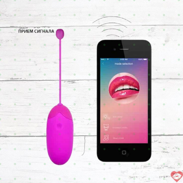 Pretty Love Abner trứng rung fuchsia app mạnh