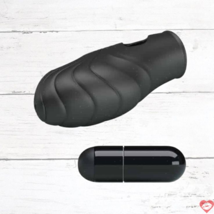 Vibro Ngón Pretty Love Lich Đen Mịn Màng