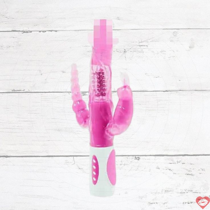 Baile Pretty Bunny Rabbit Anal Rotator Đa Tốc Độ