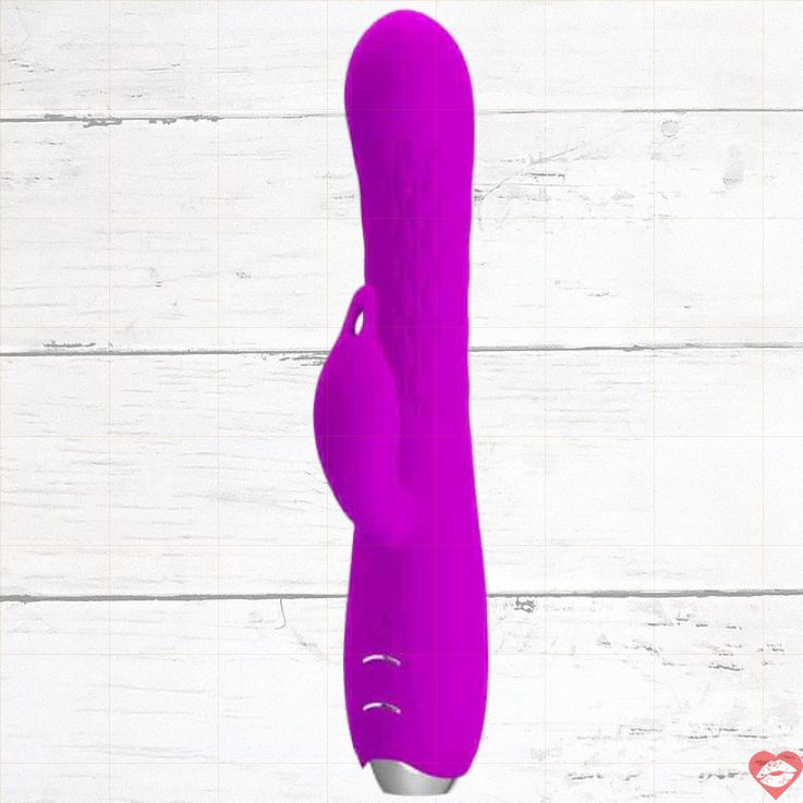 Vibrator thỏ xoay Pretty Love Molly màu fuchsia