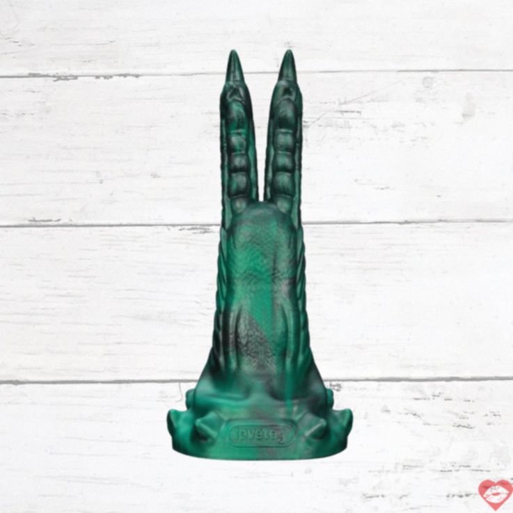 Lovetoy Savage Charm Dildo Xanh Rung 16