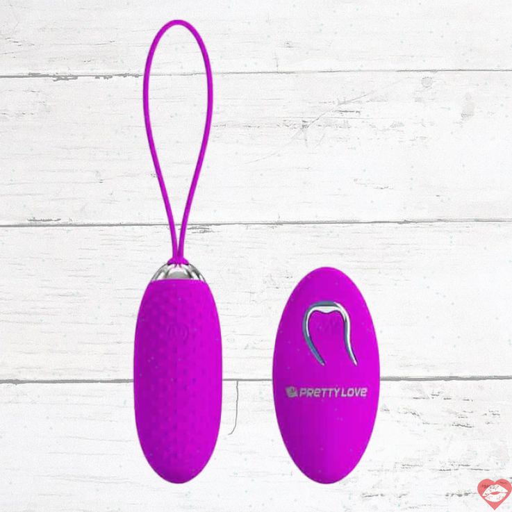 Vibro Trứng Pretty Love Joanne Hồng Tím Điều Khiển Xa