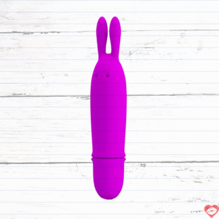 Vibro thỏ Pretty Love Boyce fuchsia silicone 12.7cm u bunny đa năng