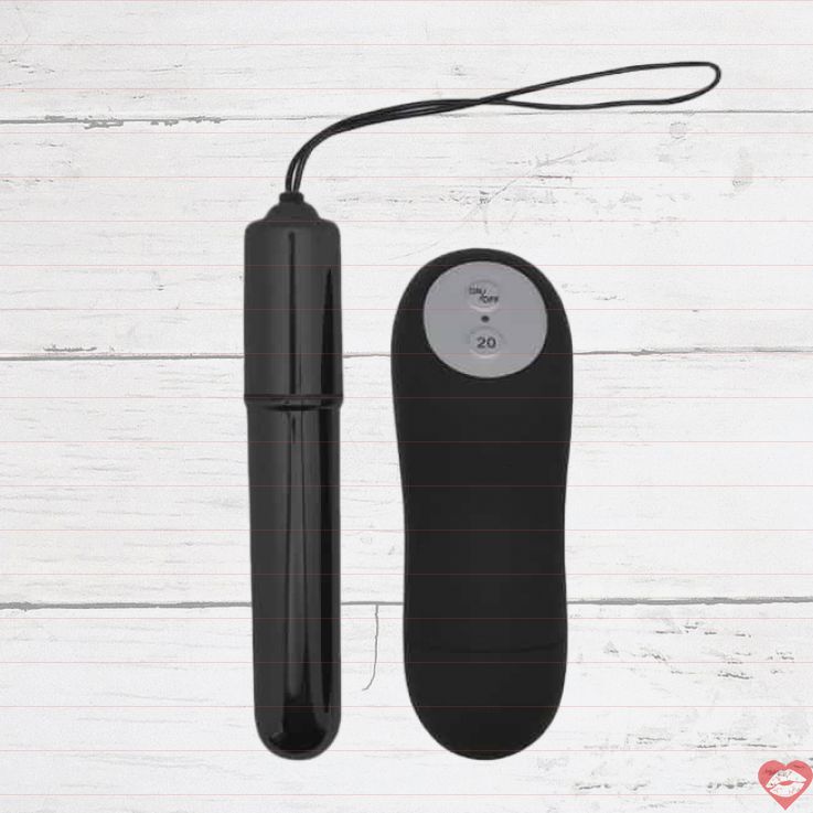 Baile Magic Bóng Rung Đen Silicon Điều Khiển Xa