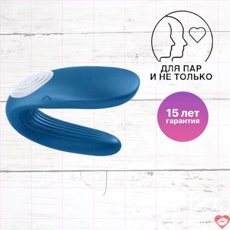 Satisfyer Double Whale Xanh Rung Cặp 7cm Siêu Vui