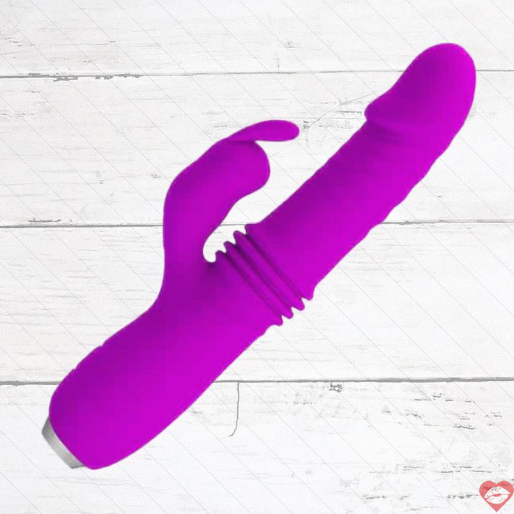 Pretty Love Dorothy Thỏ Rung Friction Fuchsia 19cm Đam Mê