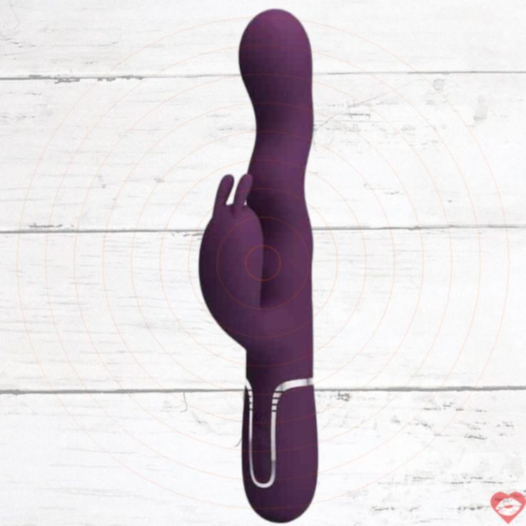 Pretty Love Laursen thỏ rung tím nhảy múa 24cm