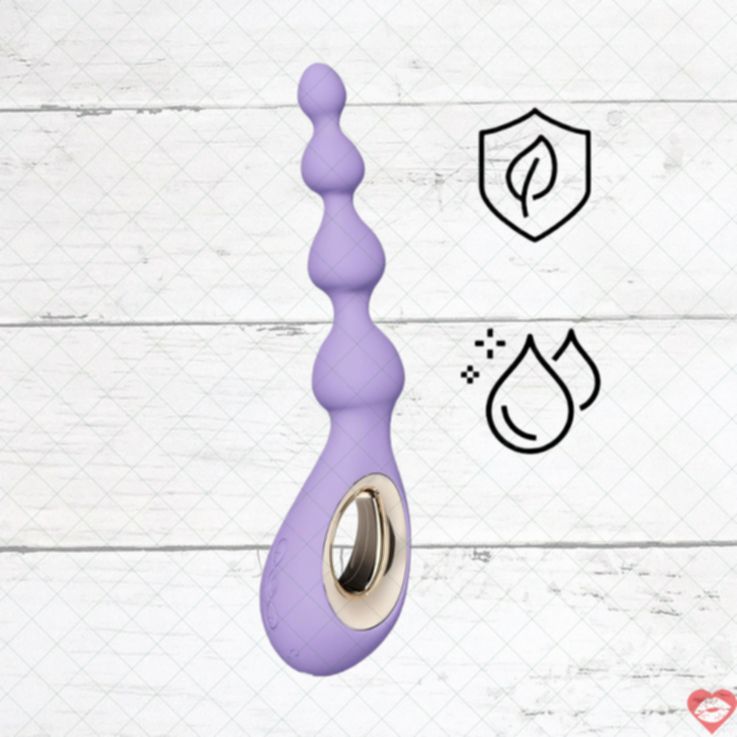Anal bead Lelo Soraya tím rung mạnh mẽ
