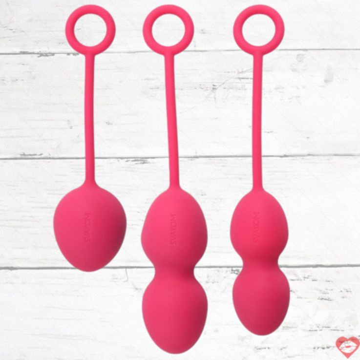 SVAKOM Nova Bóng Kegel Đỏ Siêu Siêu Thật Ràng