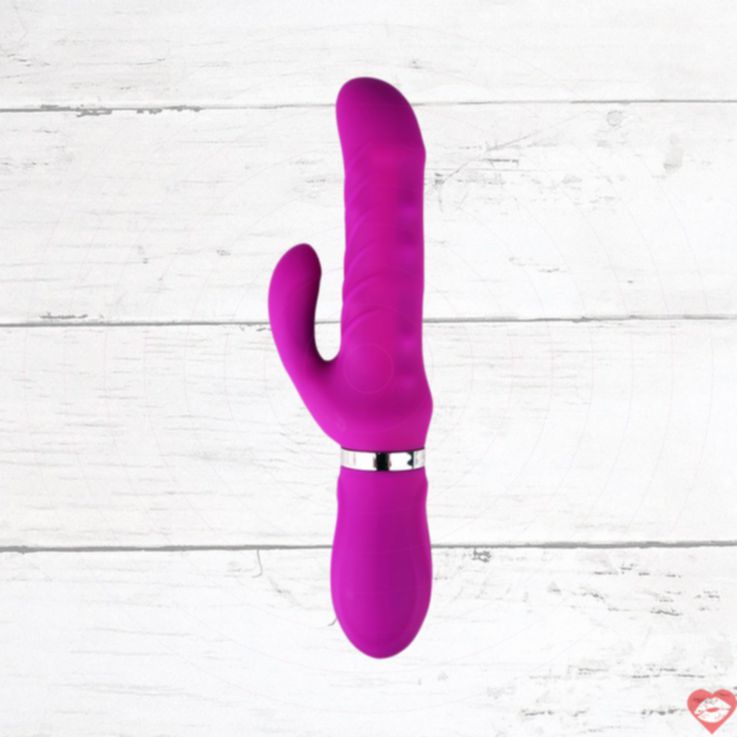 MizzZee Rabbit Vibe Rung Lặng Sạc Xoay 360