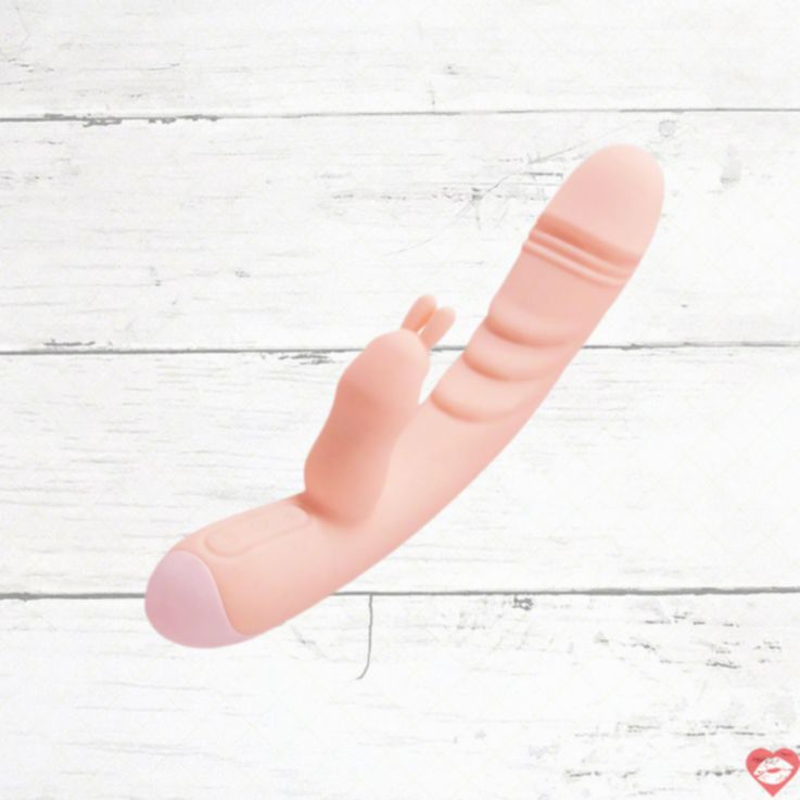 Rabbit vibrator G-Spot silicone mềm uốn cong sướng