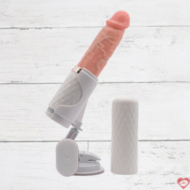 Máy Thủ Dâm Tự Động Hands-Free Rung Đẩy Mạnh 