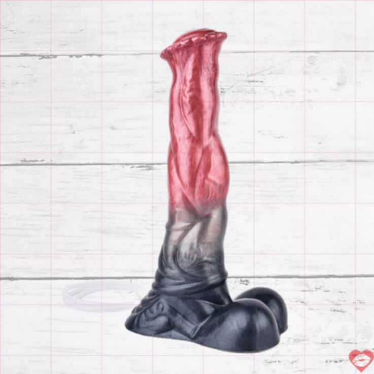 Dildo Ngựa 10 Inch 25cm Phun Nước Siêu Thực Khủng Khiếp 