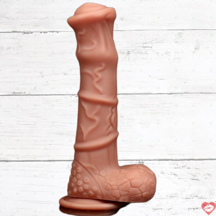 Dildo Ngựa XXL Silicone 23cm Fantasy Khổng Lồ Mãnh Liệt 