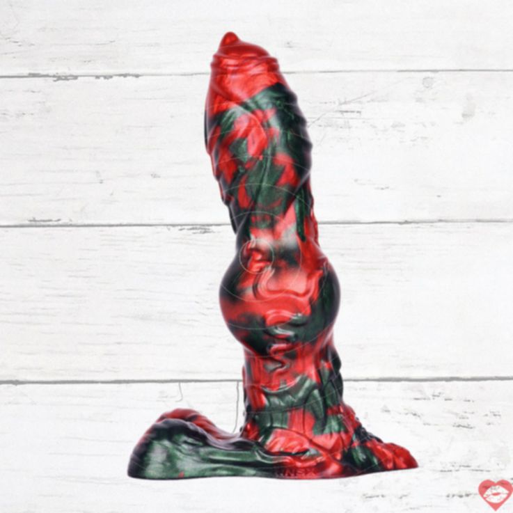 Đồ Chơi Chó Fantasy Đỏ Đen 21cm Gân Lớn Siêu Hấp Dẫn
